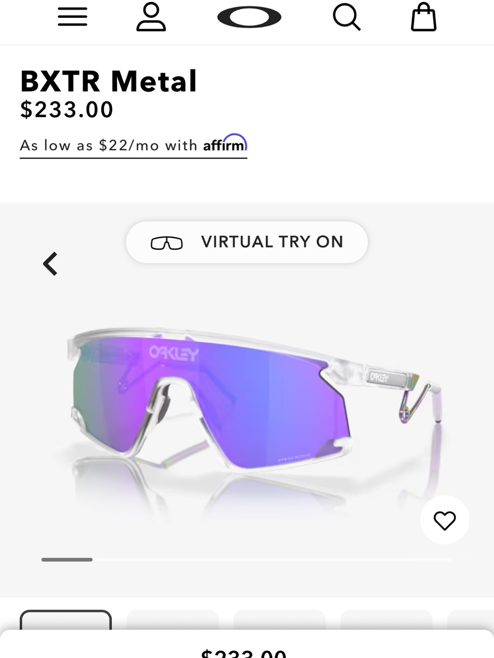 Oakley BXTR Metal